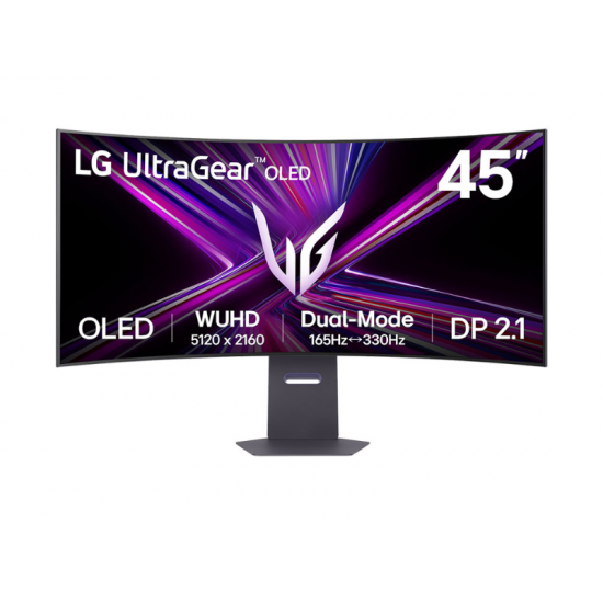 Monitor LG 45GX950A / 45''-5120x2160-OLED-165Hz-0.03ms / G-Sync Compatible, Dual Mode 330Hz - PN 45GX950A-B 45GX950A-B