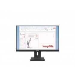 Monitor Lenovo ThinkVision E24-40 23.8'' FHD IPS 60Hz 4ms, 3-Side Near- Edgeless, HDMI, DP, VGA, 3 Years Warranty 64BAMAT1EU 64BAMAT1EU