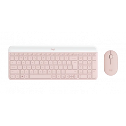 WIRELESS COMBO LOGITECH MK470 SLIM ROSE 920-011322