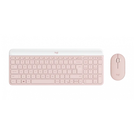 WIRELESS COMBO LOGITECH MK470 SLIM ROSE 920-011322