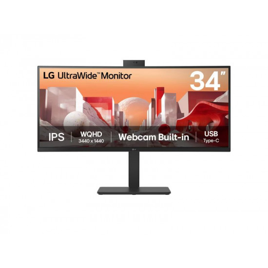 LED LG 34BA85QE CURVED QHD IPS CAM 34