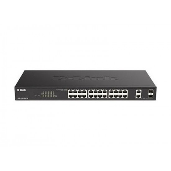 D-Link Switch 26-port Gigabit Smart Managed (DGS-1100-26MPV2) DGS-1100-26MPV2