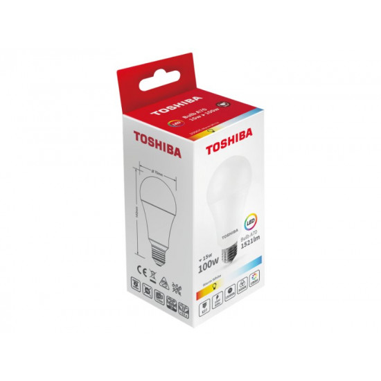 TOSHIBA LED A70 E27 15W 3000K DELS-BL34015B0AE21
