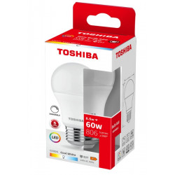 TOSHIBA LED A60 E27 8.5W 6500K DIMMABLE DELS-BLC48P5A8DE51