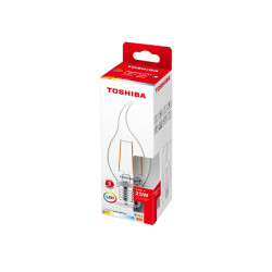 TOSHIBA LED FILAMENT CF35 E14 2.5W 2700K DELS-FCW42P5L4AF11