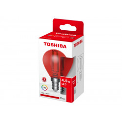 TOSHIBA LED FILAMENT COLOR RED G45 E14 4.5W DELS-FGR44P5R4AF11