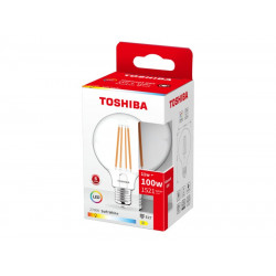 TOSHIBA LED FILAMENT G95 E27 11W 2700K DELS-FEW401127AD11