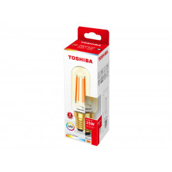 TOSHIBA LED FILAMENT AMBER T25 E14 4.5W 2200K DELS-FTA44P514AF11