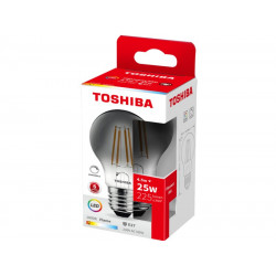 TOSHIBA LED FILAMENT SMOKY A60 E27 4.5W 1800K DIMMABLE DELS-FBE44P5S7DG11