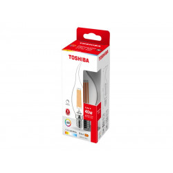 TOSHIBA LED FILAMENT CF35 E14 4.5W 2700K DIMMABLE DELS-FCW44P5L4DF11