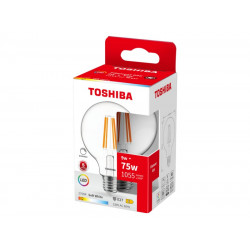 TOSHIBA LED FILAMENT G95 E27 9W 2700K DIMMABLE DELS-FEW400927DE11