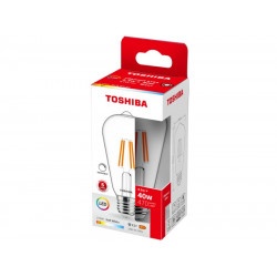 TOSHIBA LED FILAMENT ST64 E27 4.5W 2700K DIMMABLE DELS-STW44P567DF11