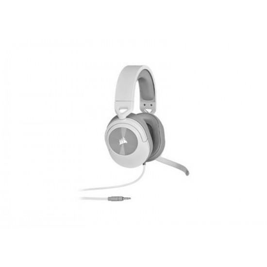 Corsair Wired Gaming Headset HS55 Stereo - White - CA-9011261-EU CA-9011261-EU