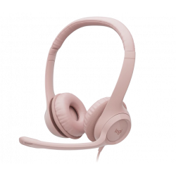 HEADSET LOGITECH PC H390 USB ROSE 981-001281