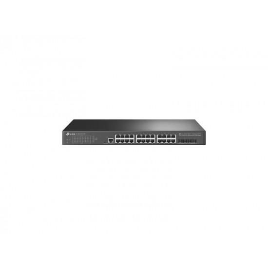 Tp-Link JetStream 24-Port Gigabit L2+ Managed Switch with 4 10GE SFP+ Slots and UPS Power Supply (TL-SG3428X-UPS) TL-SG3428X-UPS
