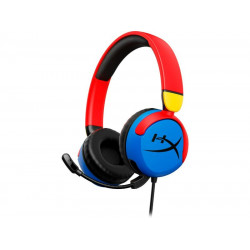 HyperX Cloud Mini Wired Gaming Headset On Ear Blue/Red/Yellow - 7G8F3AA 7G8F3AA