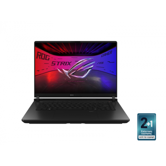 Laptop ASUS ROG Strix SCAR 16 16''/ U9-275HX/ 64GB/ 2TB SSD/ NVIDIA RTX 5080/ Windows 11 Pro/ 2Y 90NR0LD1-M00550 90NR0LD1-M00550