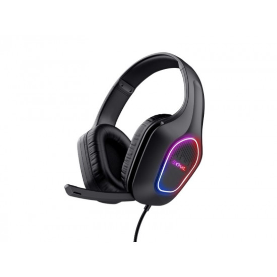 GXT416 ZIROX LED HEADSET BLK 25331
