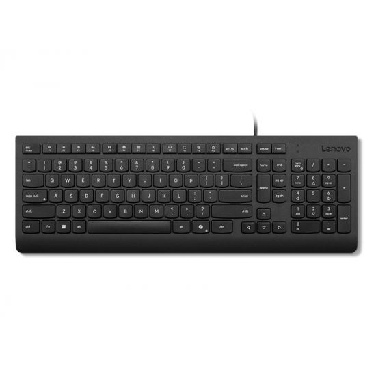 Lenovo Essential Wired Keyboard (Black) - Greek 319 4Y41R64648