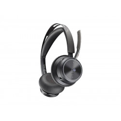 Poly Voyager Focus 2 Microsoft Teams Certified USB-C-C Headset +USB-C/A Adapter (9T9J4AA) 9T9J4AA