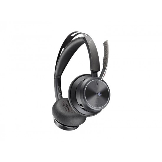 Poly Voyager Focus 2 Microsoft Teams Certified USB-C-C Headset +USB-C/A Adapter (9T9J4AA) 9T9J4AA