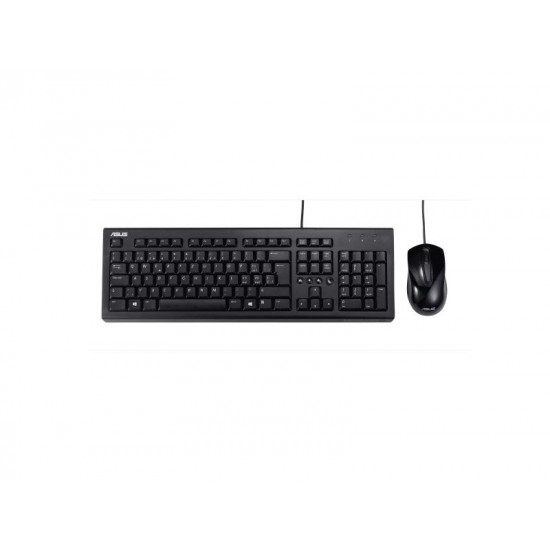Asus Keyboard + Mouse Black COPILOT U2000 (GR) 90-XB1000KM00250-