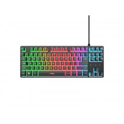 TRUST GXT833 THADO TKL KEYBOARD BLK US 25886