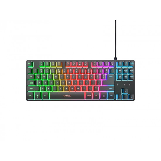 TRUST GXT833 THADO TKL KEYBOARD BLK US 25886