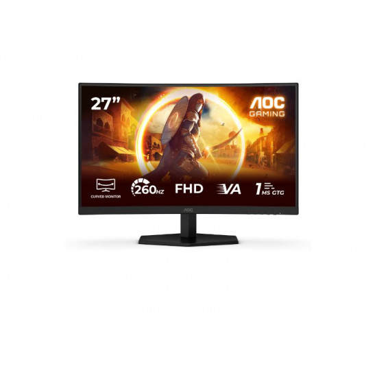 Monitor AOC C27G42ZE / 27''-FHD-VA-260Hz-1ms / Curved / 3Y / C27G42ZE C27G42ZE