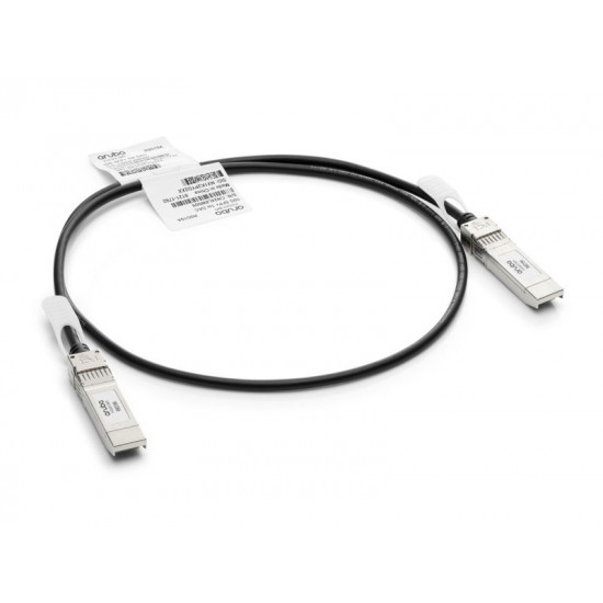 HPE Aruba 10G SFP+ to SFP+ 1m Direct Attach Copper Cable (J9281D) J9281D