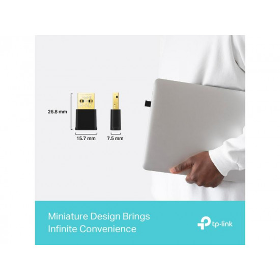 Tp-Link AX1800 Nano Wi-Fi 6 Wireless USB Adapter (Archer TX20U Nano) ARCHER TX20U NANO