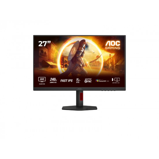 Monitor AOC Q27G4ZR / 27''-2560x1440-IPS-260Hz-1ms / - Q27G4ZR Q27G4ZR