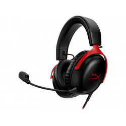 HyperX Cloud III Over Ear Wired Gaming Headset Black/Red - 727A9AA 727A9AA