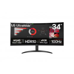 LED LG 34WR50QK WQHD VA 5MS 34