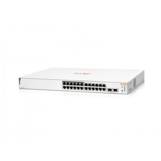 HPE Aruba Instant On 1830 24G 12p Class4 PoE 2SFP 195W Switch (JL813A) JL813A