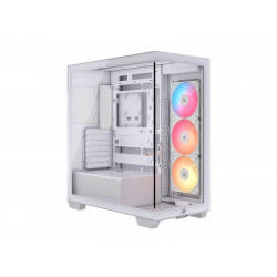 Corsair 3500X ARGB / Mid-Tower Case / Tempered Glass / ATX / White – PN: CC-9011323-WW CC-9011323-WW