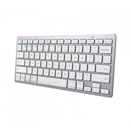 KEYBOARD B/T WIRELESS TRUST THIN US 2456 24651