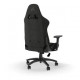 Corsair Gaming Chair TC100 Relaxed - Fabric Black/Black - CF-9010051-WW CF-9010051-WW