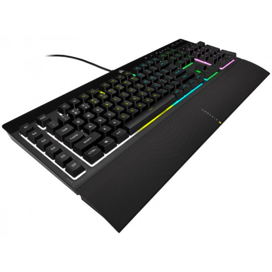 Corsair Wired Gaming Keyboard K55 PRO RGB - GR Layout - Black - CH- 9226765-GR2 CH-9226765-GR2