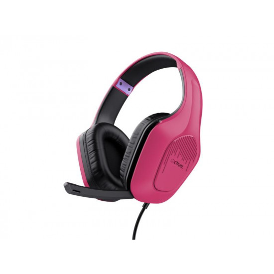 Trust zirox headset – pink GXT415P 24992 24992