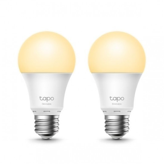 Tp-Link Tapo Smart Wi-Fi Light Bulb, Dimmable (L510E 2-PACK) TAPO L510E(2-PACK)