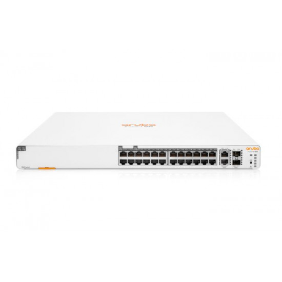 HPE Aruba Instant On 1960 24G 20p Class4 4p Class6 PoE 2XGT 2SFP+ 370W Switch (JL807A) JL807A