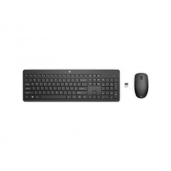 HP 230 Wireless Mouse and Keyboard Combo - Black - 18H24AA 18H24AA