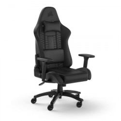 CORSAIR Gaming Chair TC100 RELAXED (Leatherette, Black) CF-9010050-WW