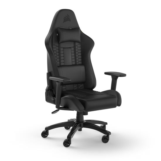 CORSAIR Gaming Chair TC100 RELAXED (Leatherette, Black) CF-9010050-WW