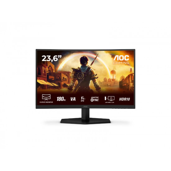 Monitor AOC C24G42E / 23.6''-1920x1080-VA-165Hz-1ms / Curved / - / PN C24G42E C24G42E