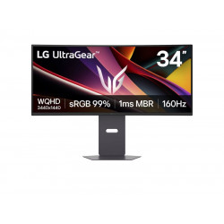Monitor LG 34G600A-B / 34'' WQHD 3440x1440 Curved 160Hz VA / HDR10 / FreeSync Premium / Tilt/ VESA 34G600A-B