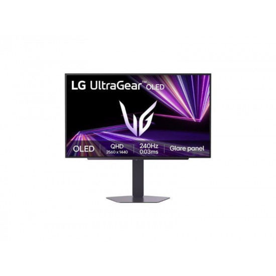 LG 27 Inch UltraGear™ Glossy OLED QHD 1440p 240Hz 0.03ms G-Sync Compatible Gaming Monitor (27GX704A-B.AEU) 27GX704A-B.AEU