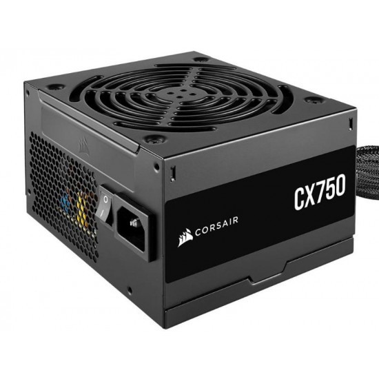 Corsair PSU CV Series CX750 — 750 Watt 80 Plus Bronze Certified - Black - CP-9020279-EU CP-9020279-EU