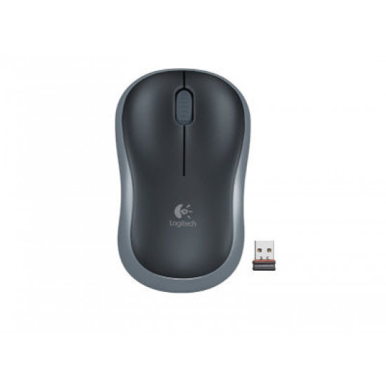 Logitech WIRELESS MOUSE M185 SWIFT GREY, WER OCCI 910-002235